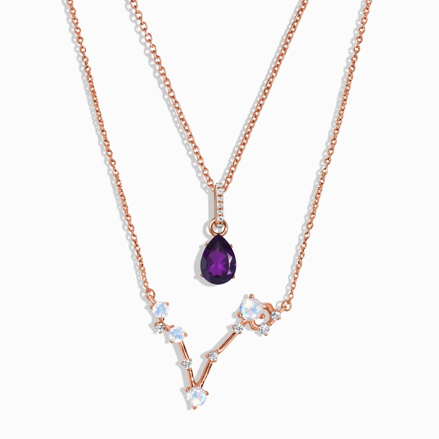 Pisces Zodiac Constellation & Amethyst Sway Moon Magic