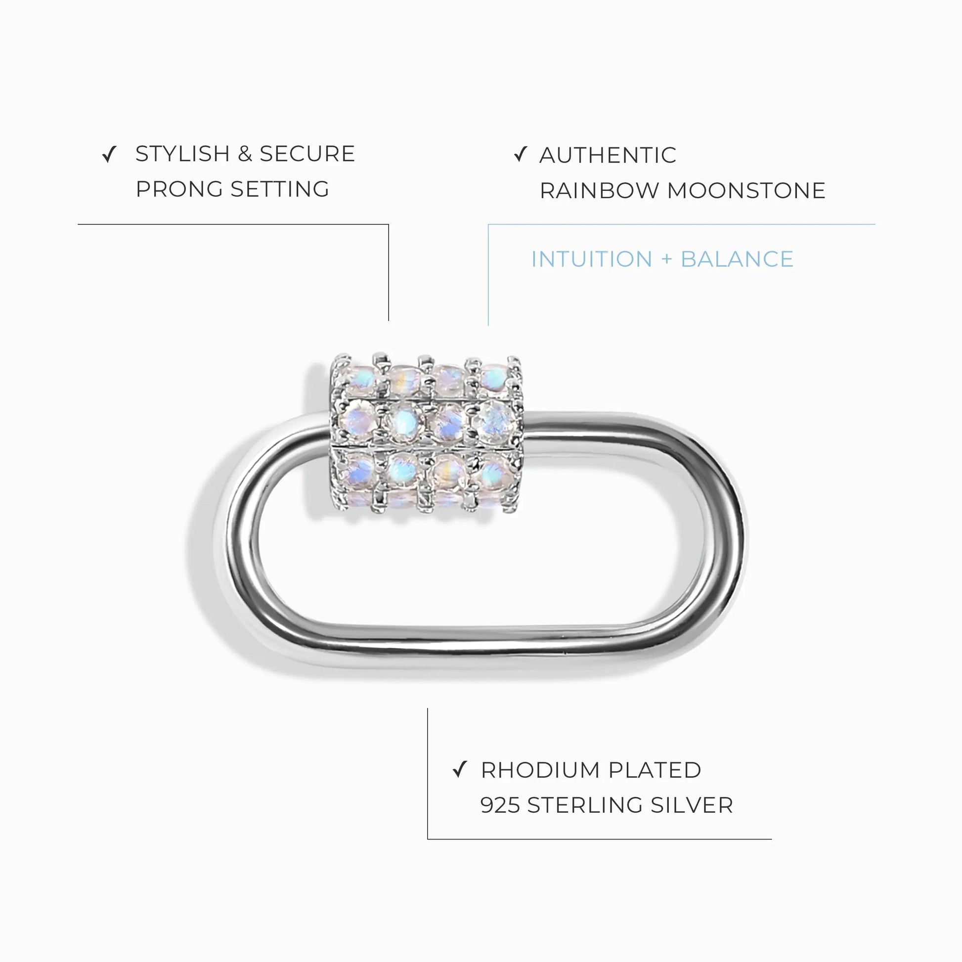 Carabiner Lock - Illuminated Moon Magic