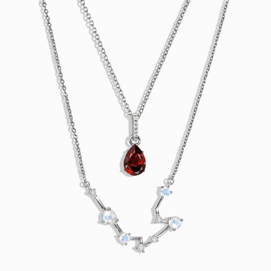 Aquarius Zodiac Constellation & Garnet Sway Moon Magic
