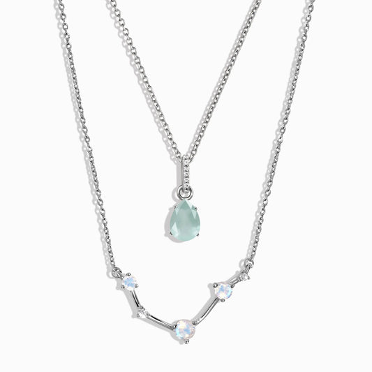 Aries Zodiac Constellation & Aquamarine Sway Moon Magic