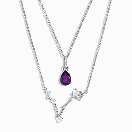 Pisces Zodiac Constellation & Amethyst Sway Moon Magic