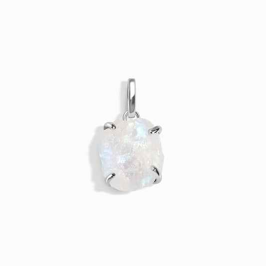 Raw Crystal Charm - Moonstone Moon Magic
