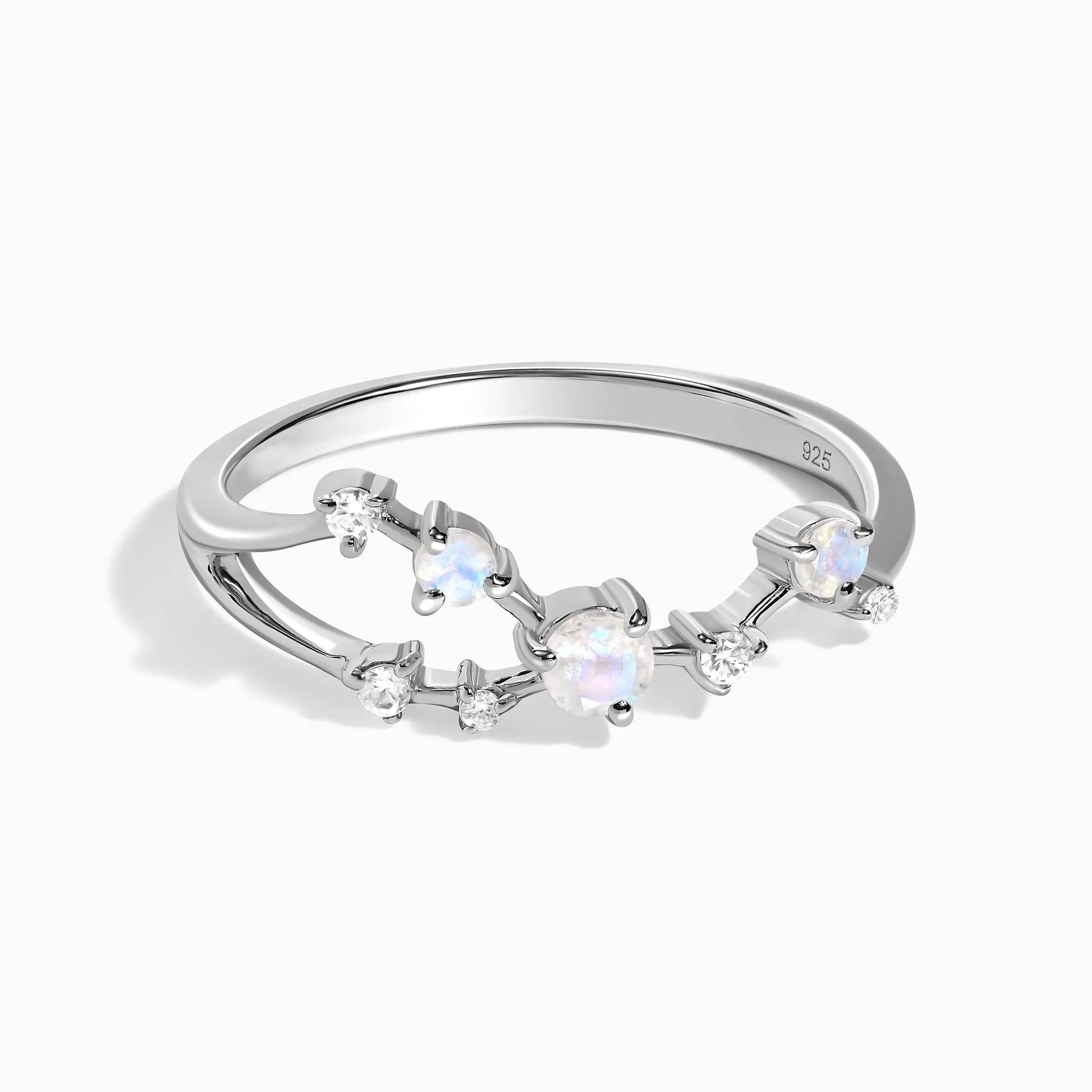 Moonstone Ring - Taurus Zodiac Constellation Moon Magic