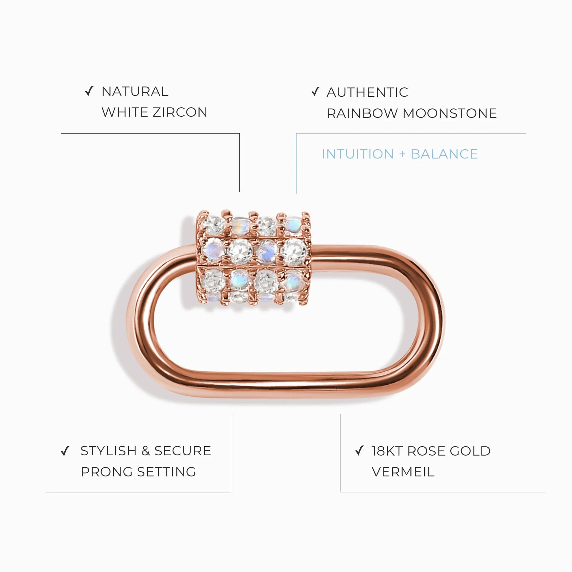 Carabiner Lock - Illuminated Moon Magic