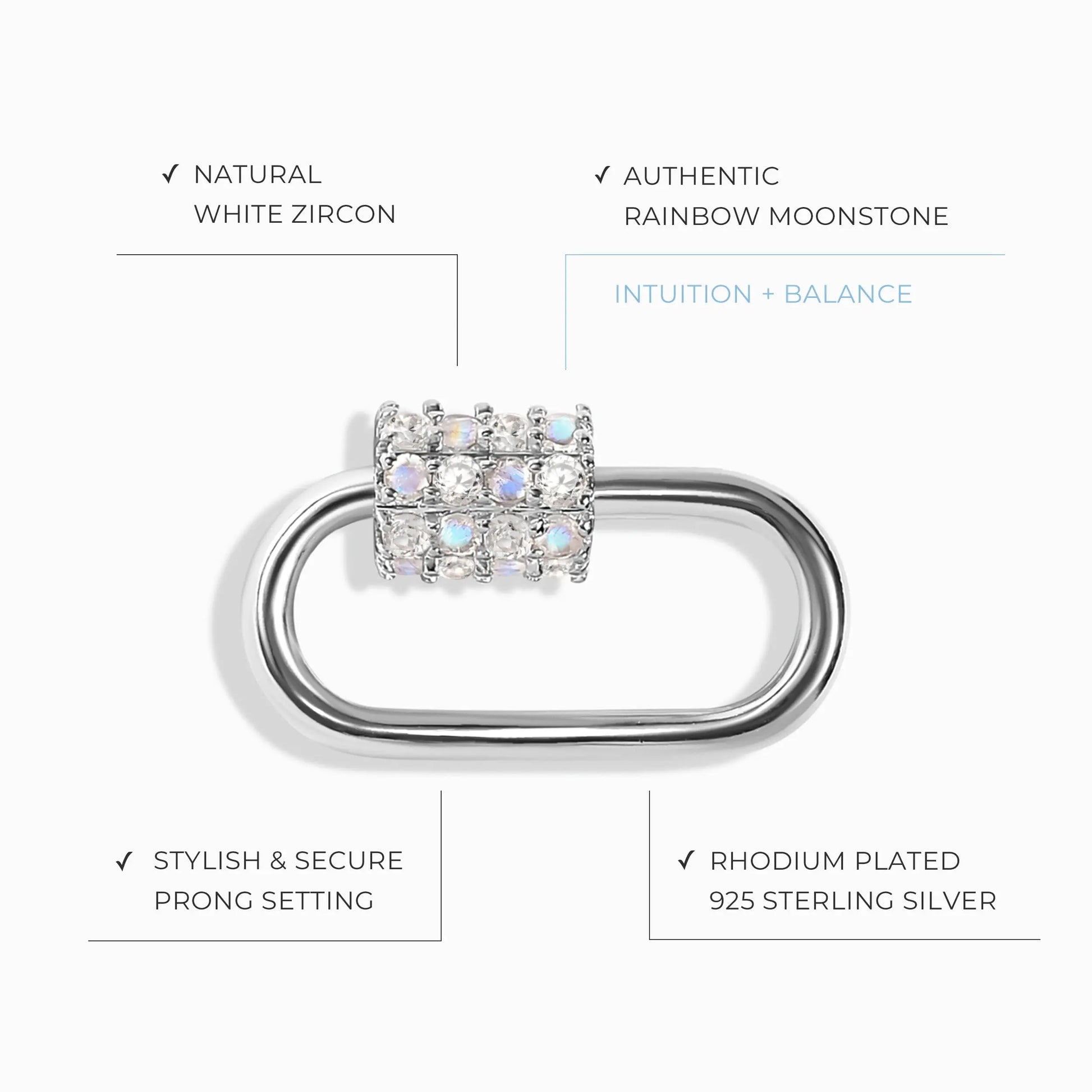 Carabiner Lock - Illuminated Moon Magic