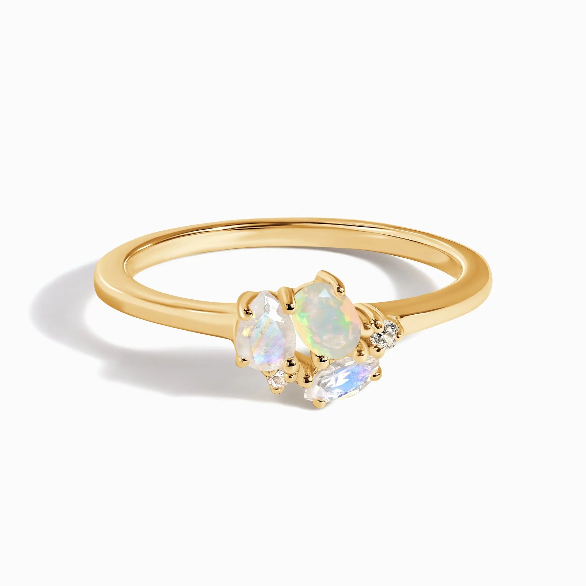 Opal Moonstone Ring - Orion Moon Magic