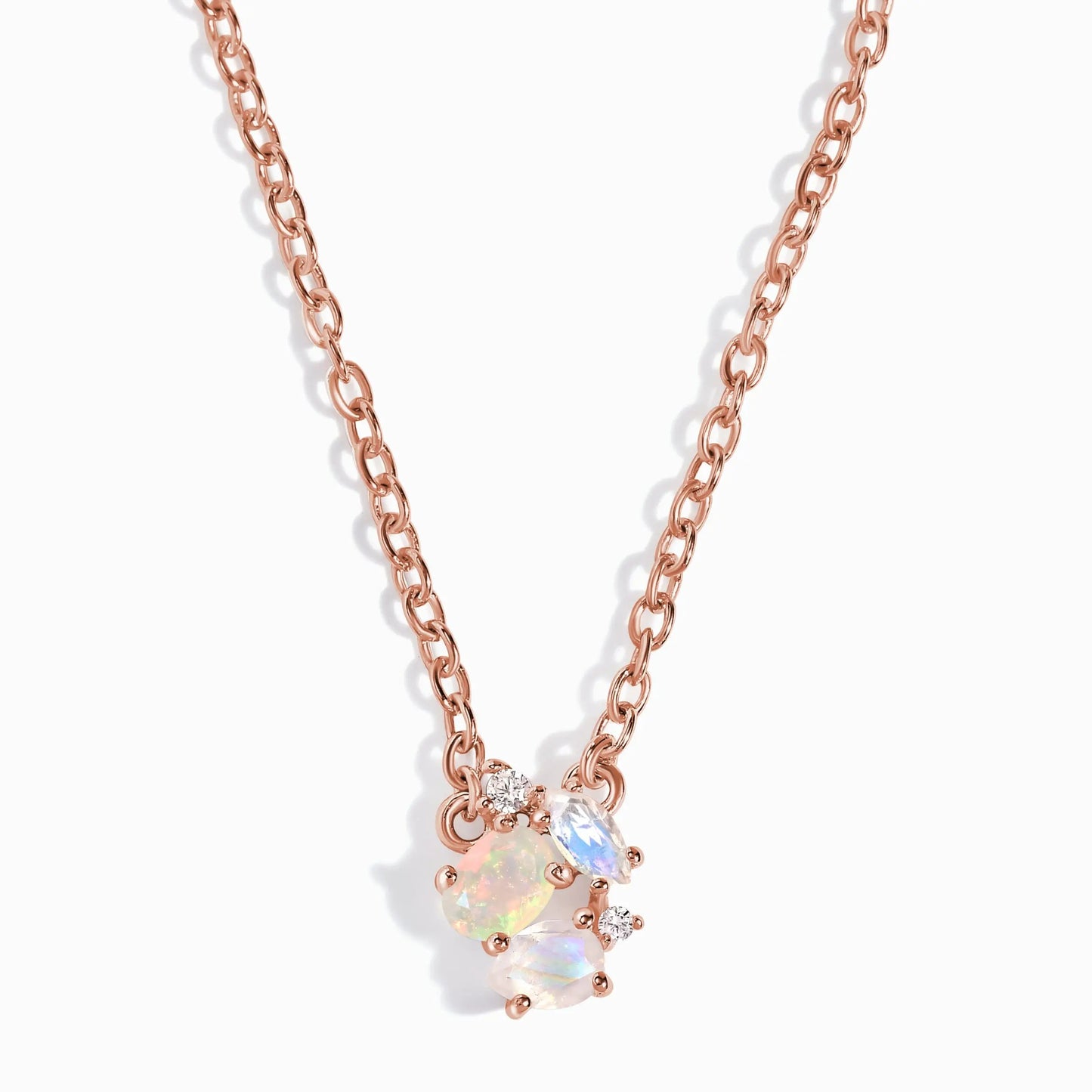 Opal Moonstone Necklace - Orion Moon Magic