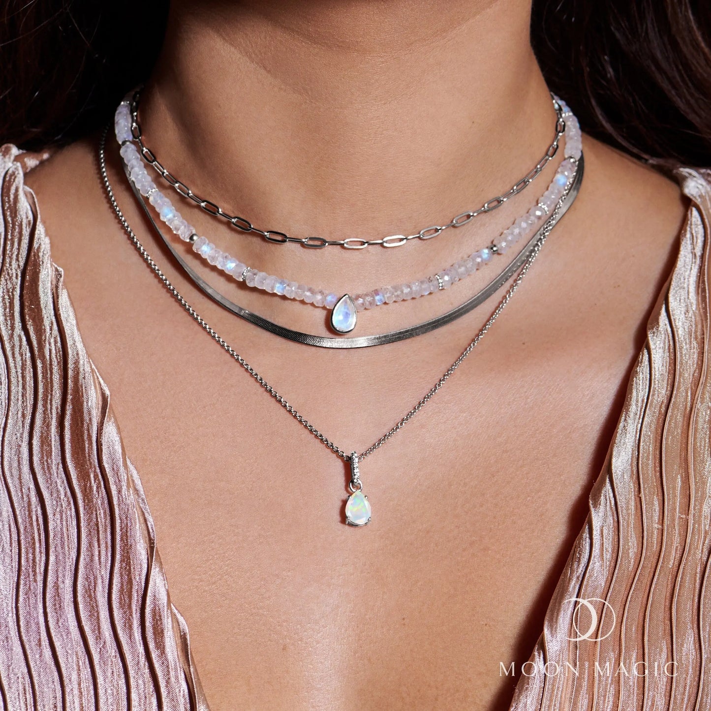 Opal Necklace - Sway Moon Magic