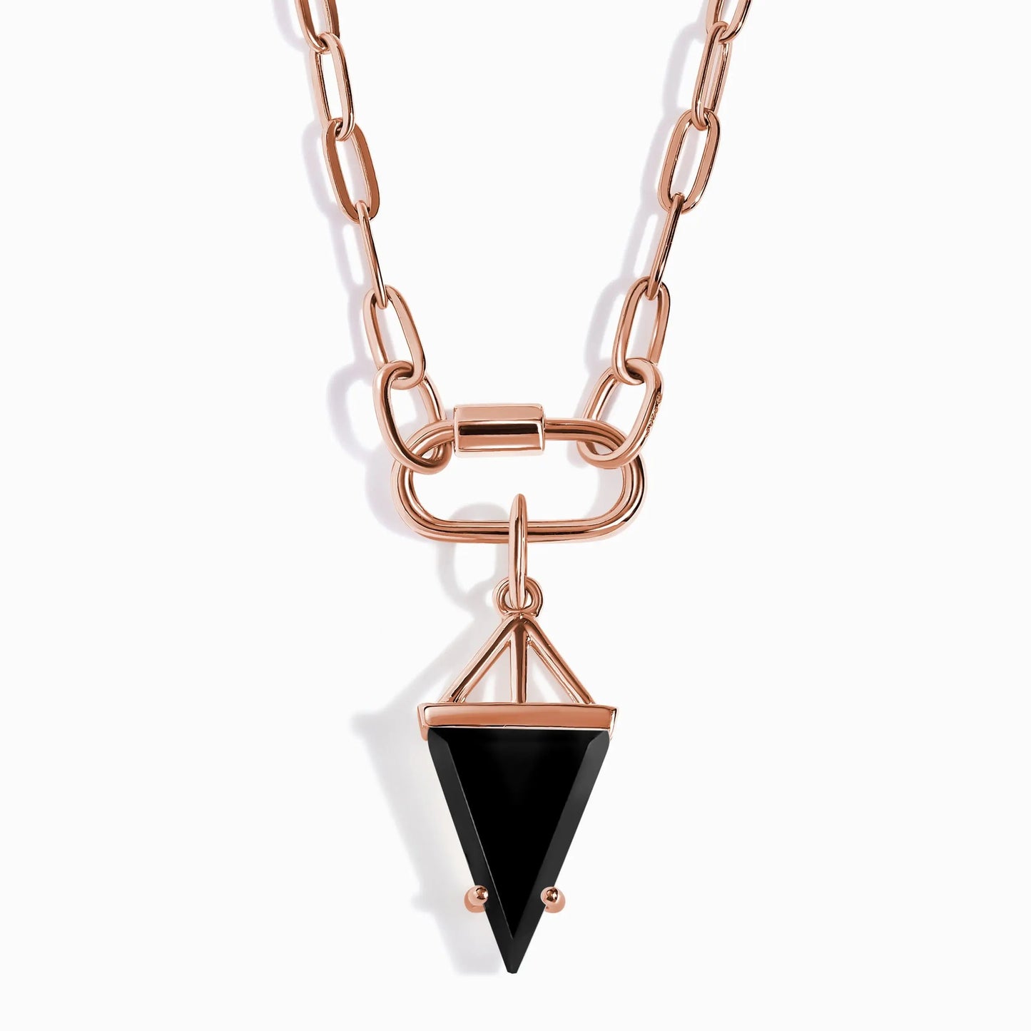 Black Obsidian Karmatic Essence Necklace Moon Magic