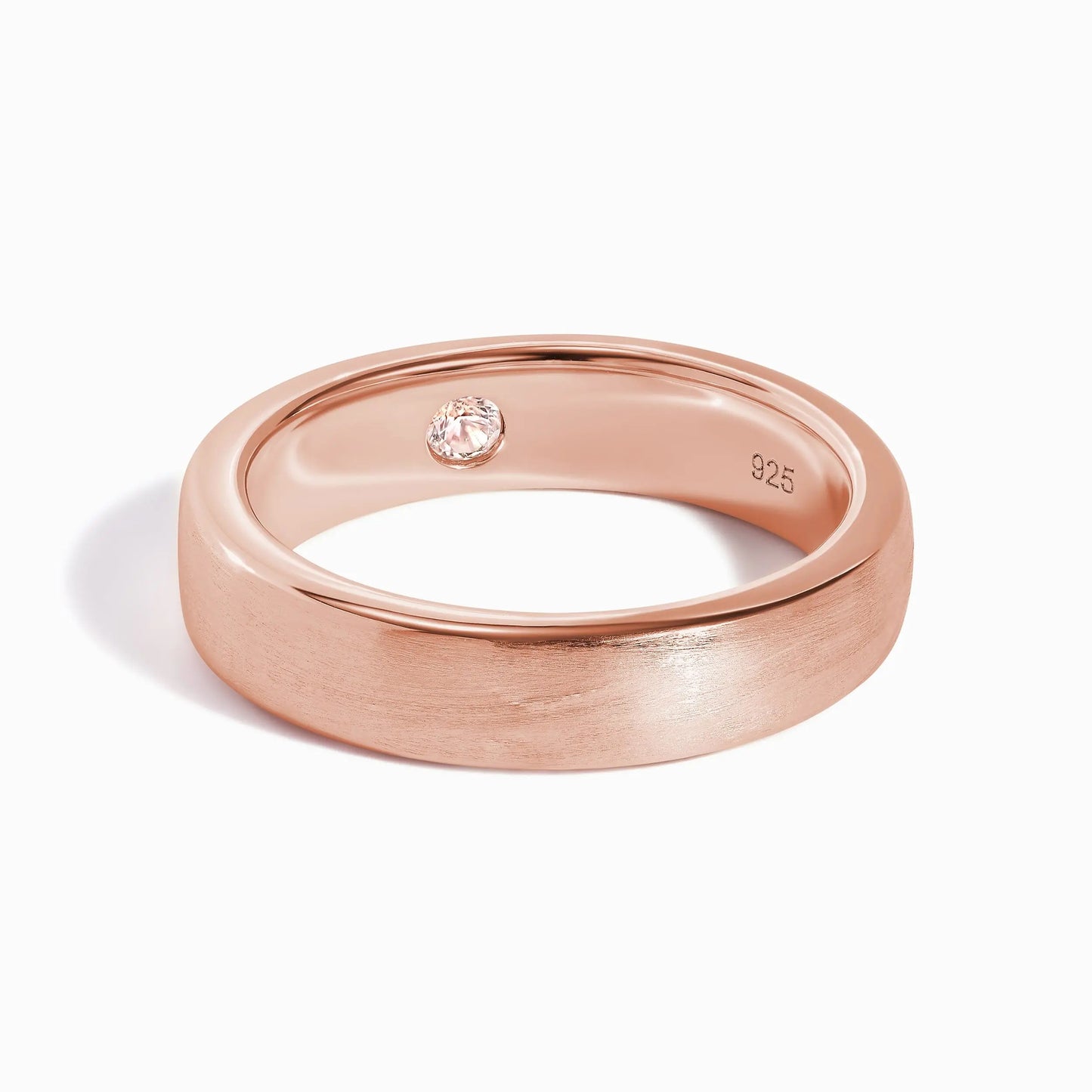 White Zircon Unisex Ring - Mysterious Moon Magic