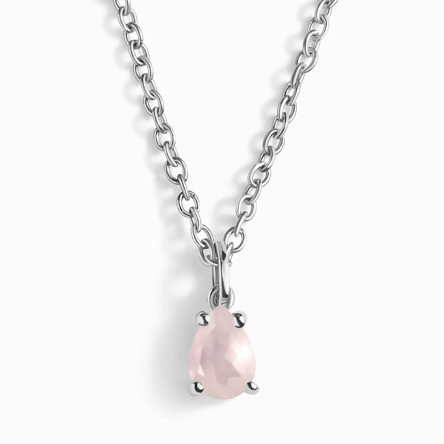 Rose Quartz Necklace - Worthiness Moon Magic