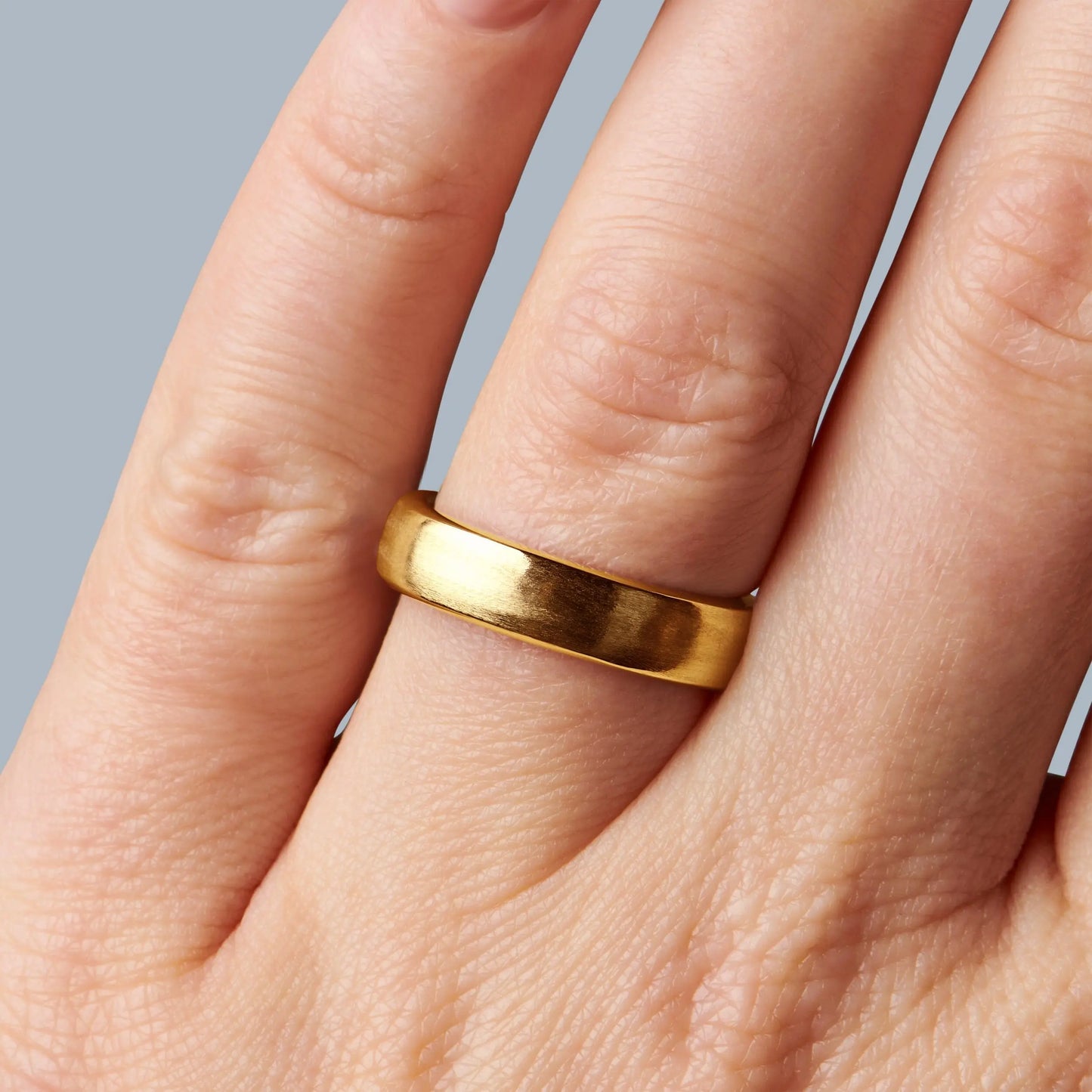 White Zircon Unisex Ring - Mysterious Moon Magic