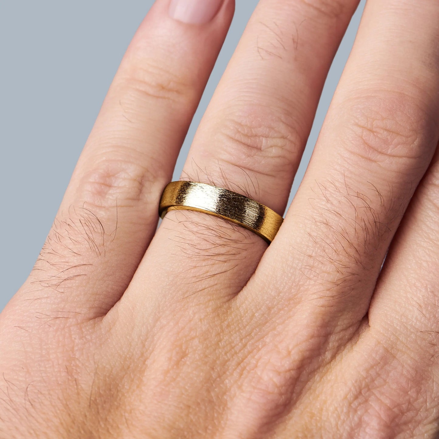 White Zircon Unisex Ring - Mysterious Moon Magic