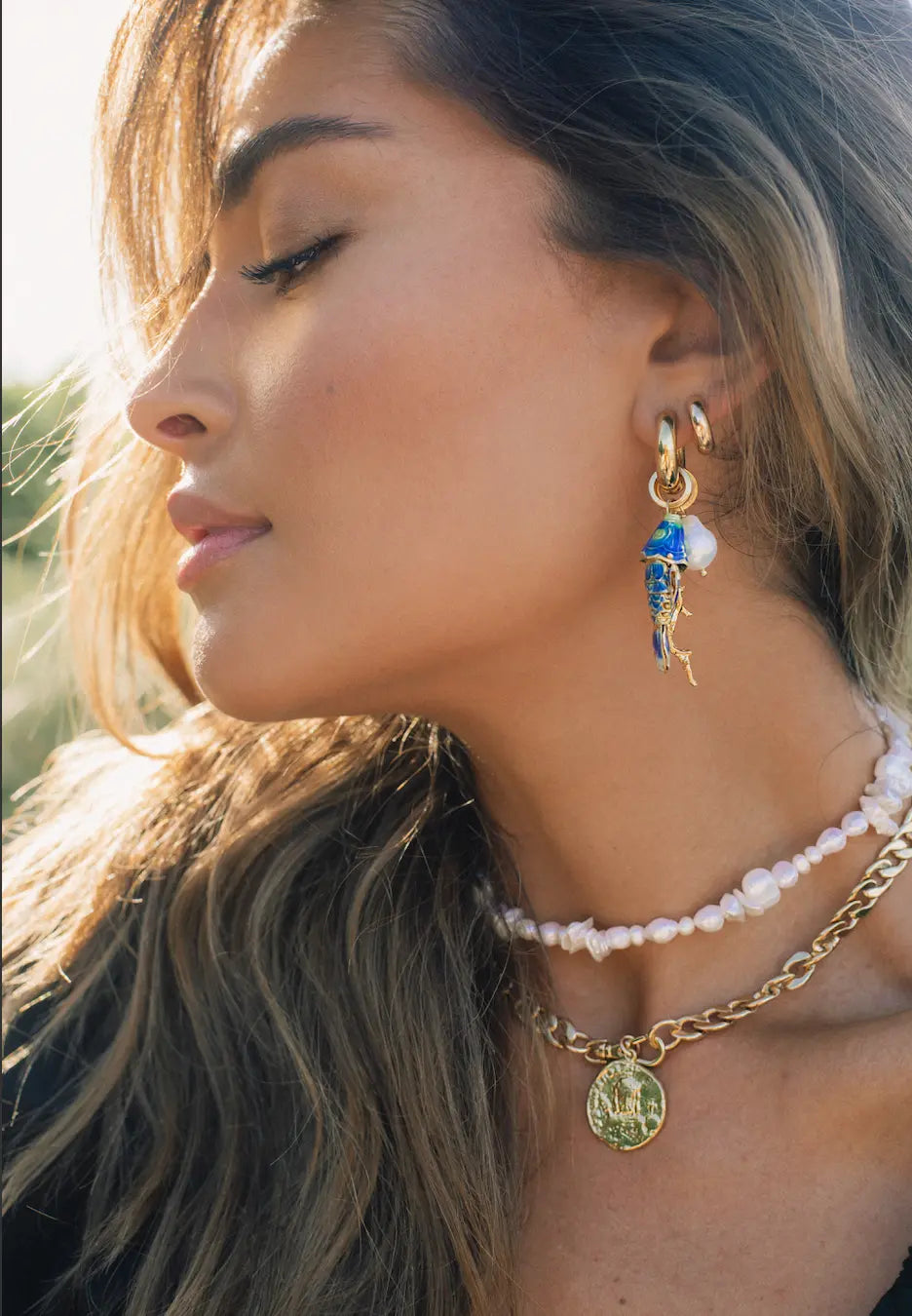Barrier Earrings Joolz by Martha Calvo