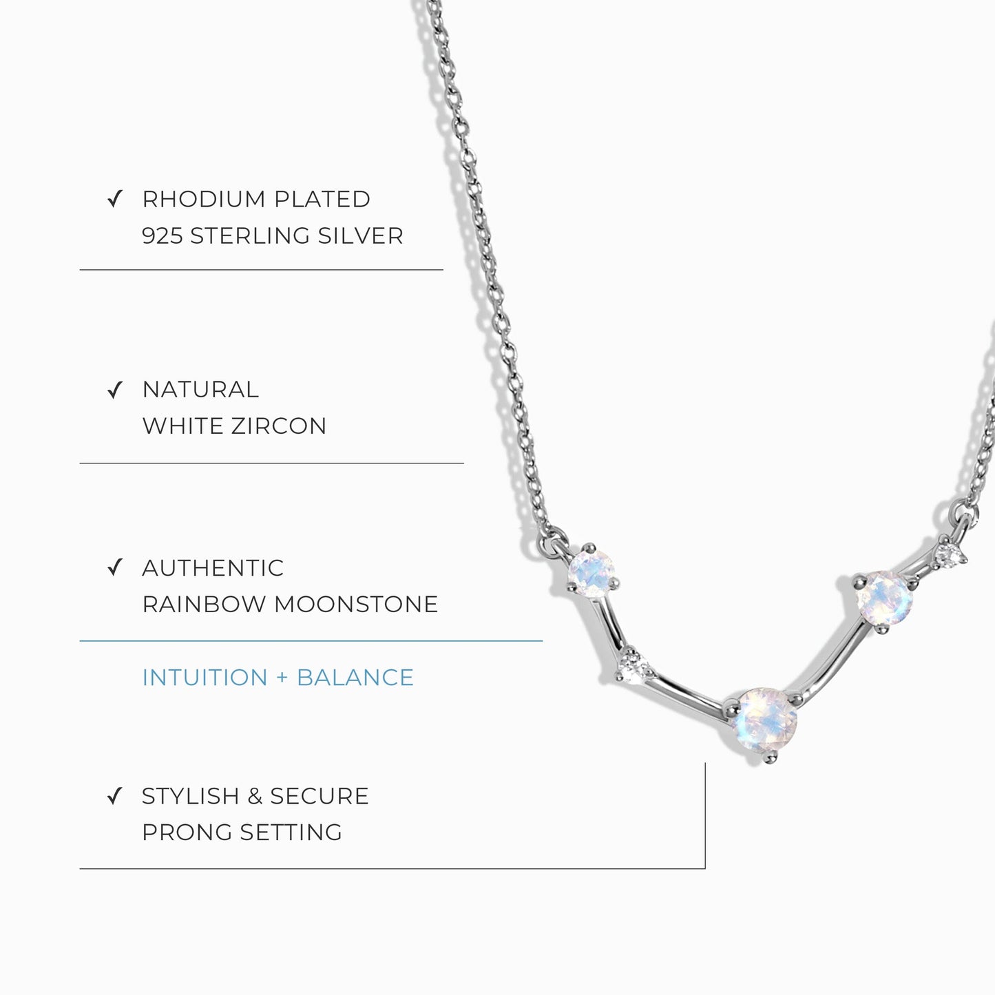 Aries Zodiac Constellation & Aquamarine Sway Moon Magic