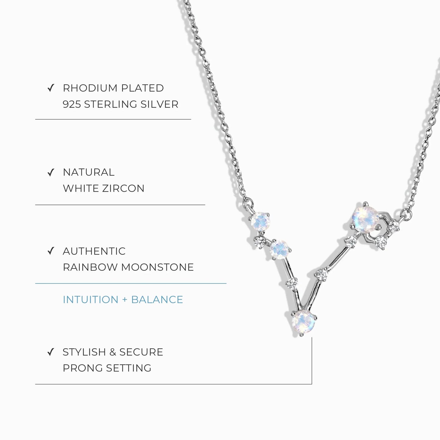 Pisces Zodiac Constellation & Amethyst Sway Moon Magic