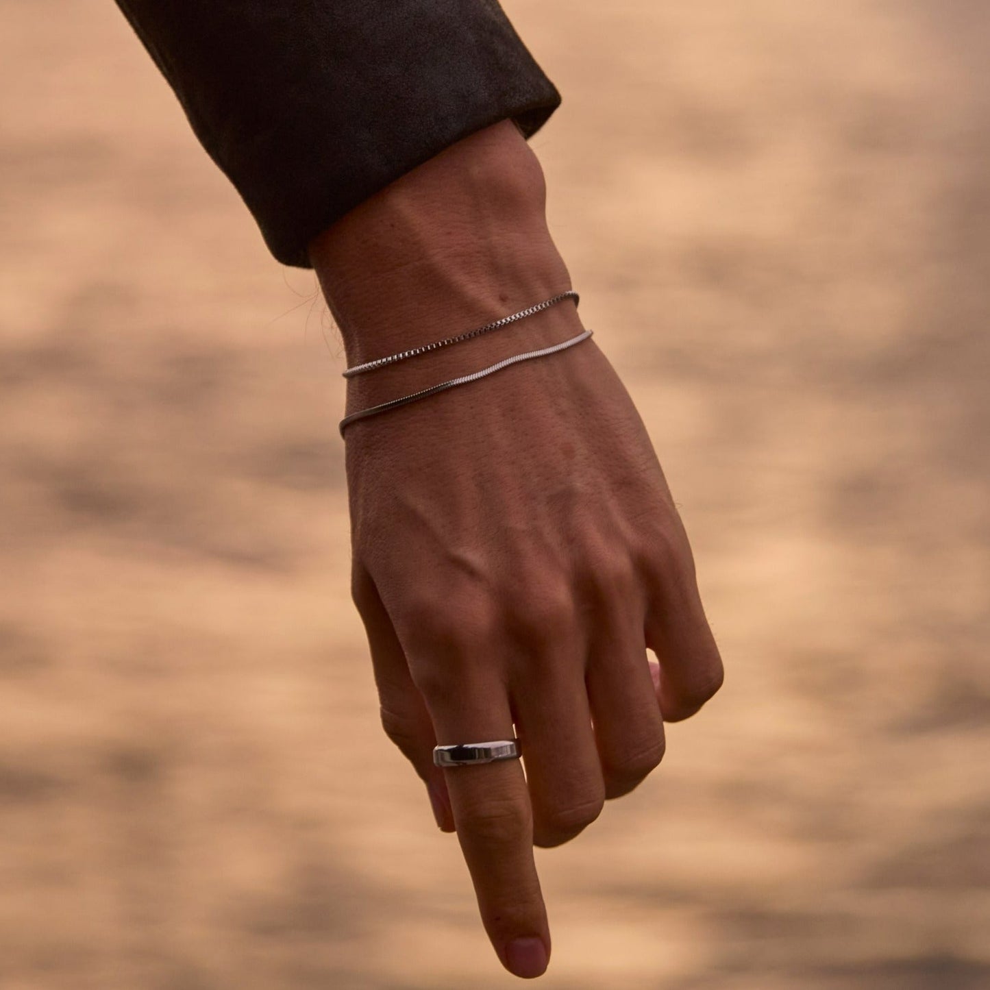 Minimal Square Bracelet Sylvian Grant