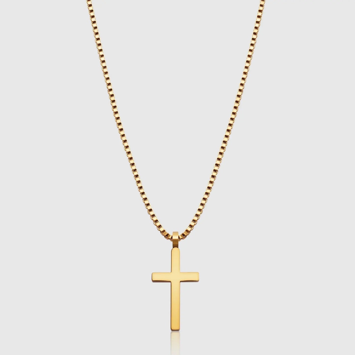 Classic Cross & Box Chain Sylvian Grant