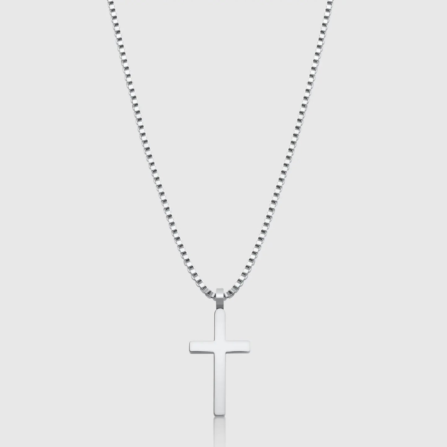 Classic Cross & Box Chain Sylvian Grant