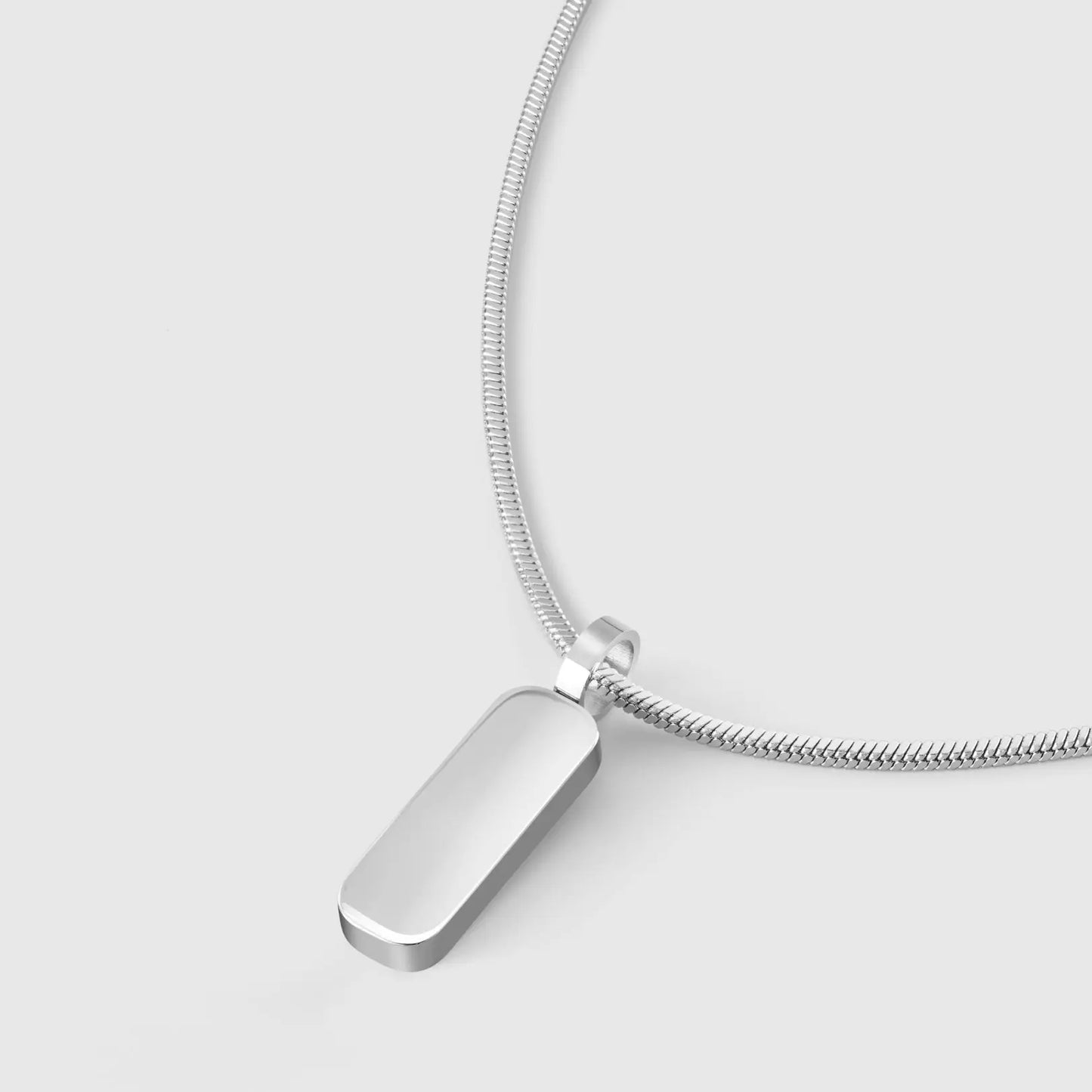 Minimal Pendant & Square Chain Sylvian Grant