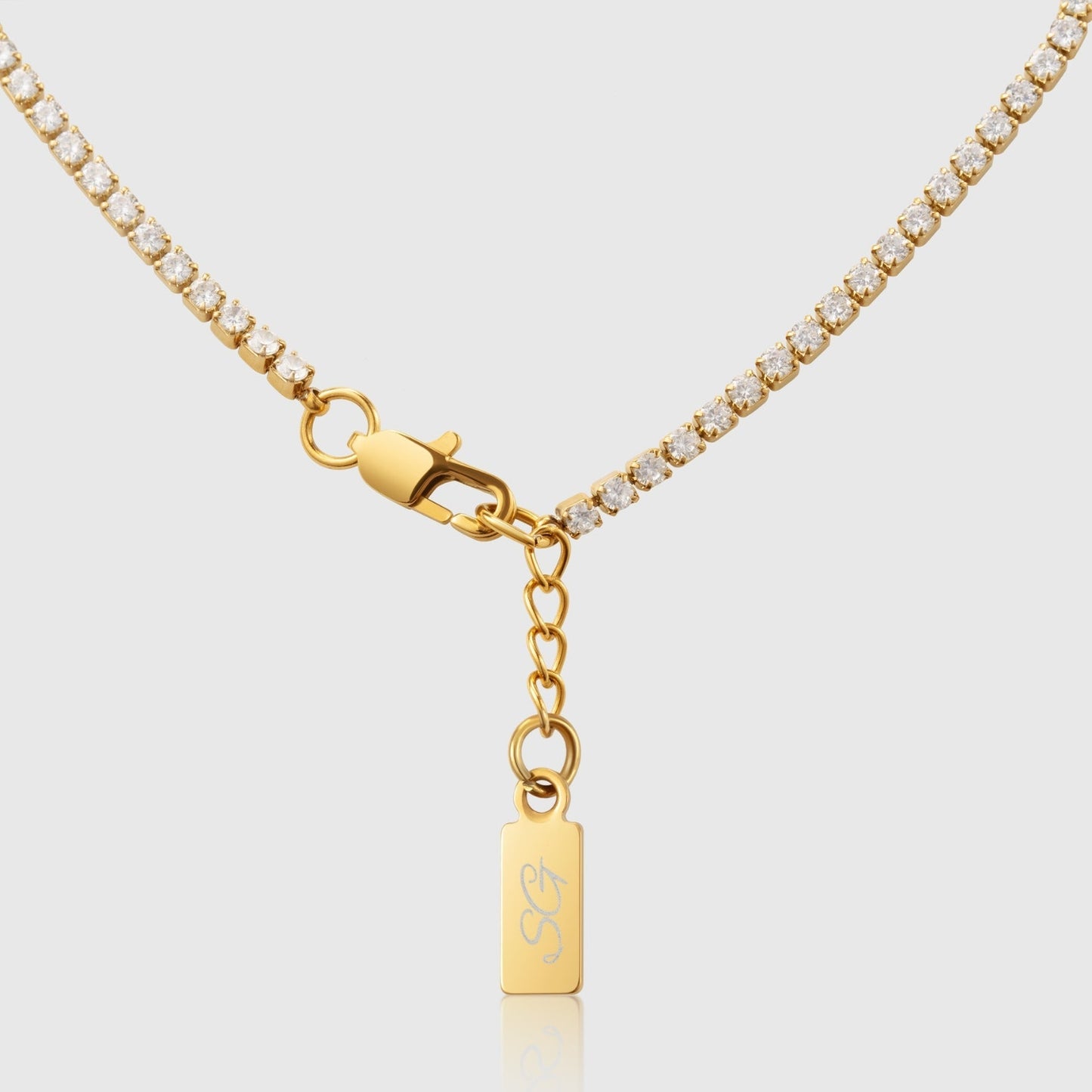Minimal Tennis Bracelet Sylvian Grant