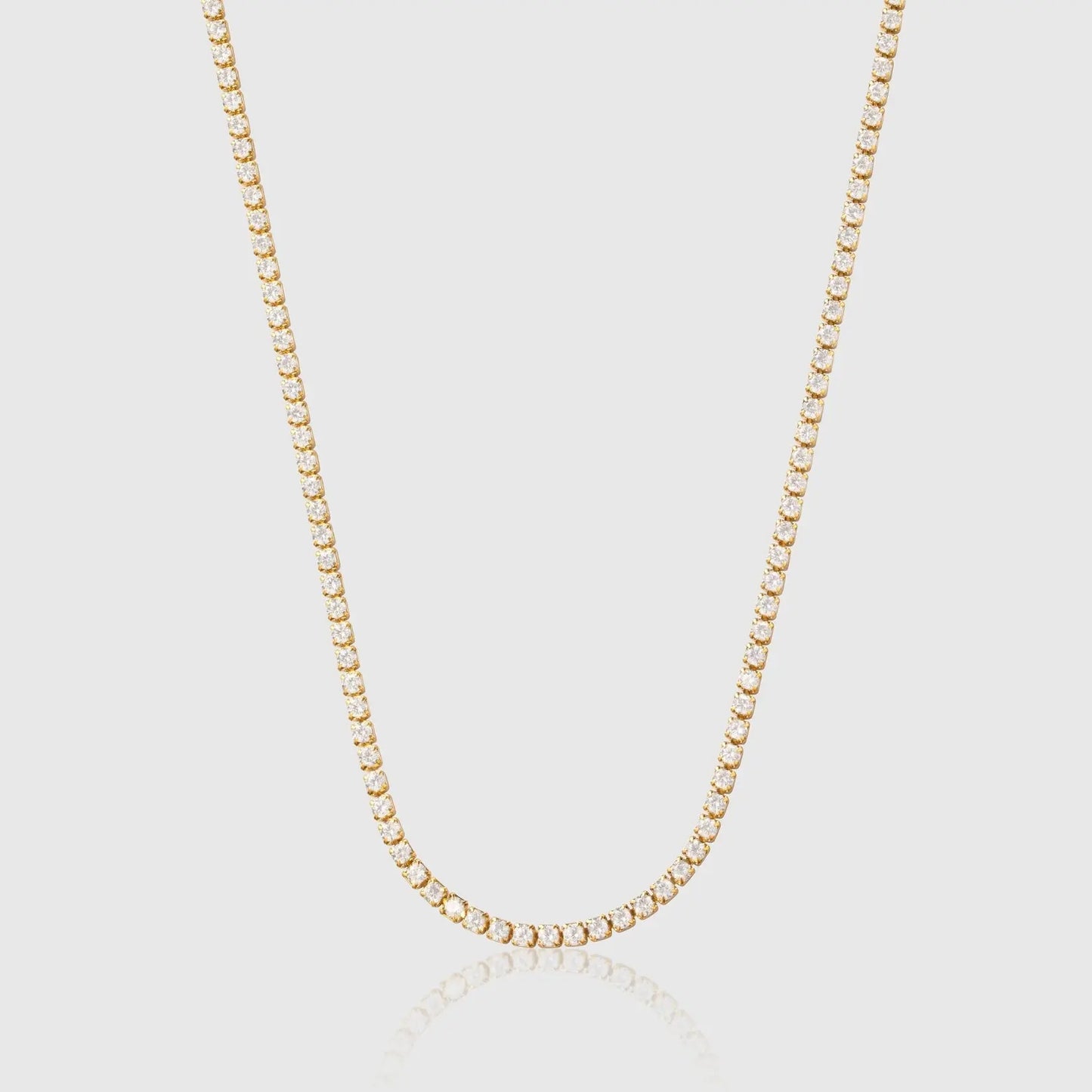 Minimal Tennis Necklace Sylvian Grant