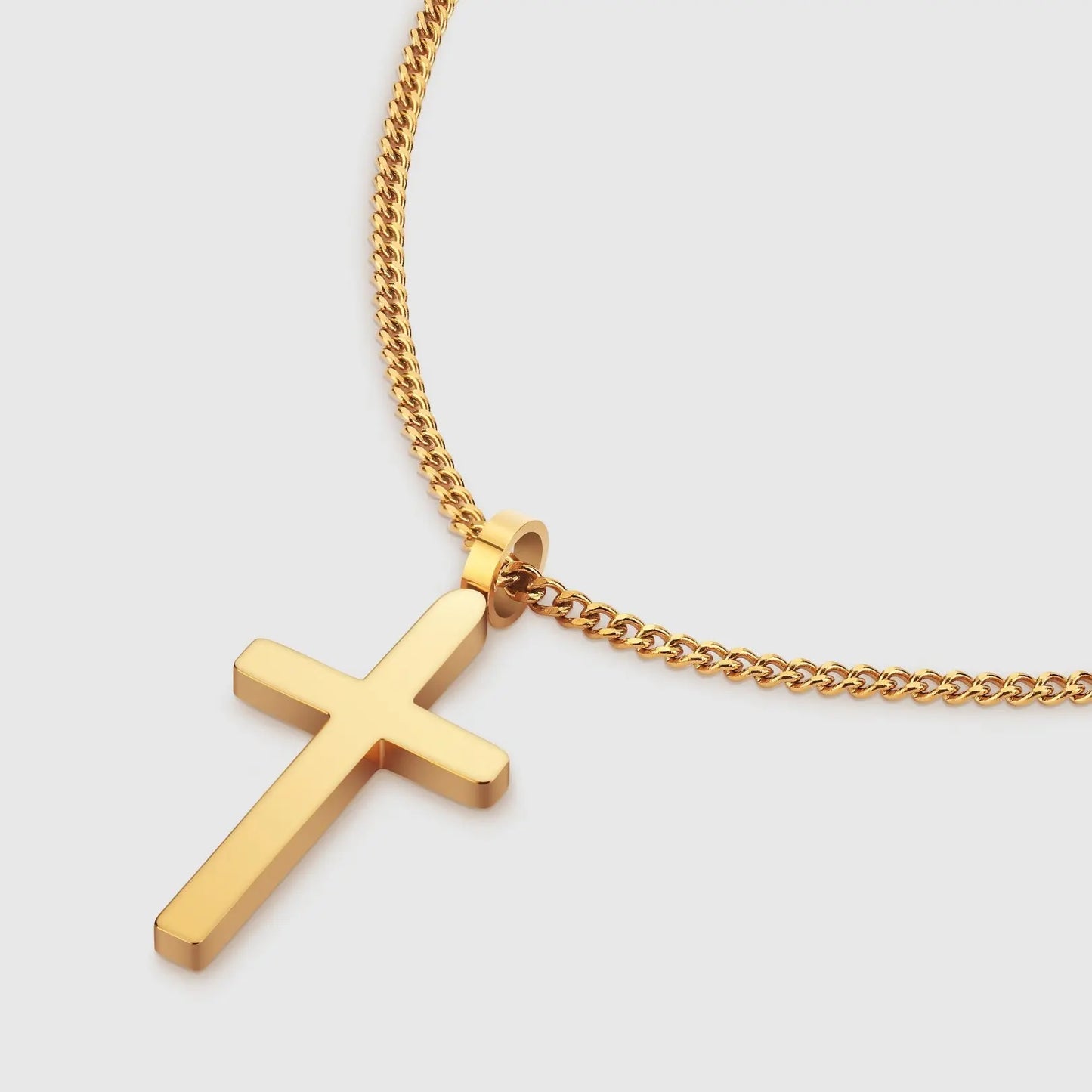 Classic Cross & Curb Chain Sylvian Grant