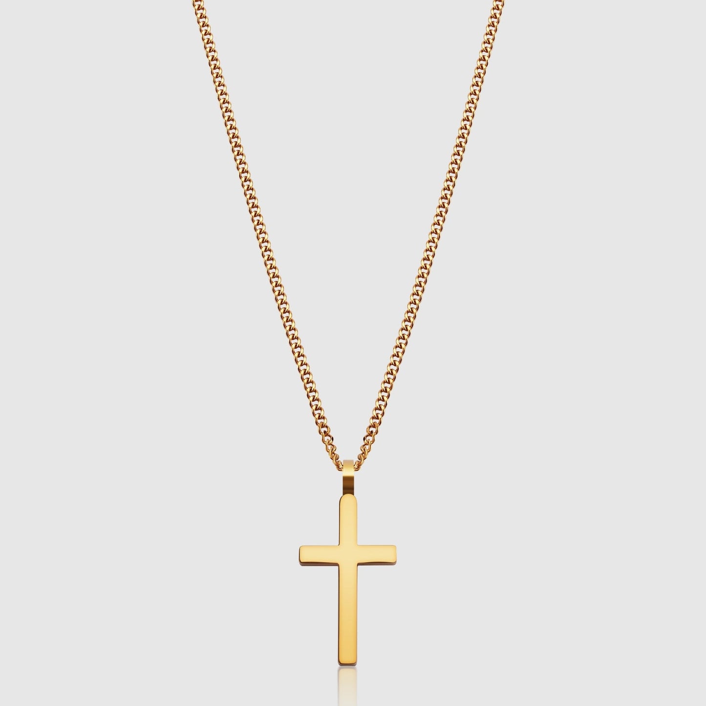 Classic Cross & Curb Chain