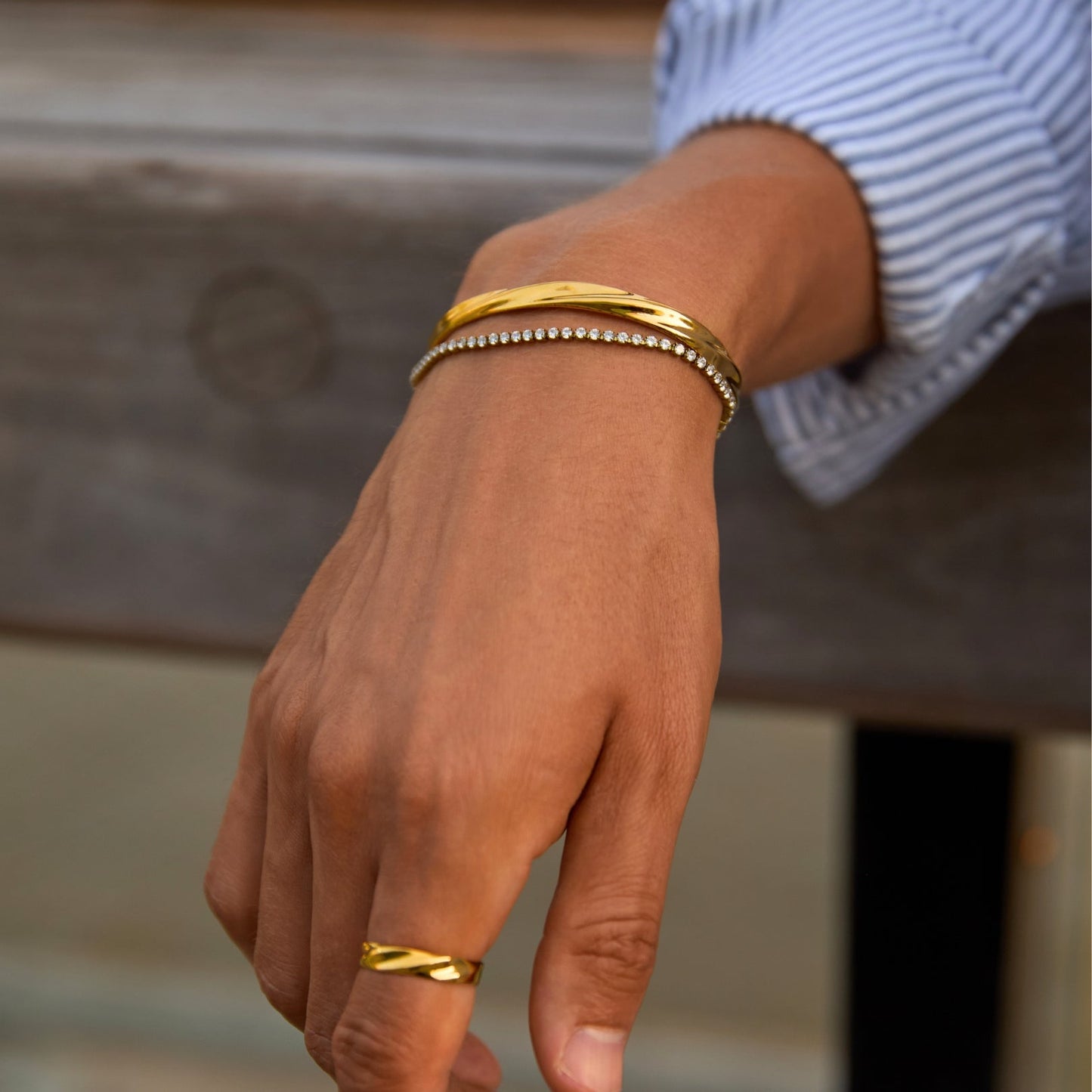 Minimal Tennis Bracelet