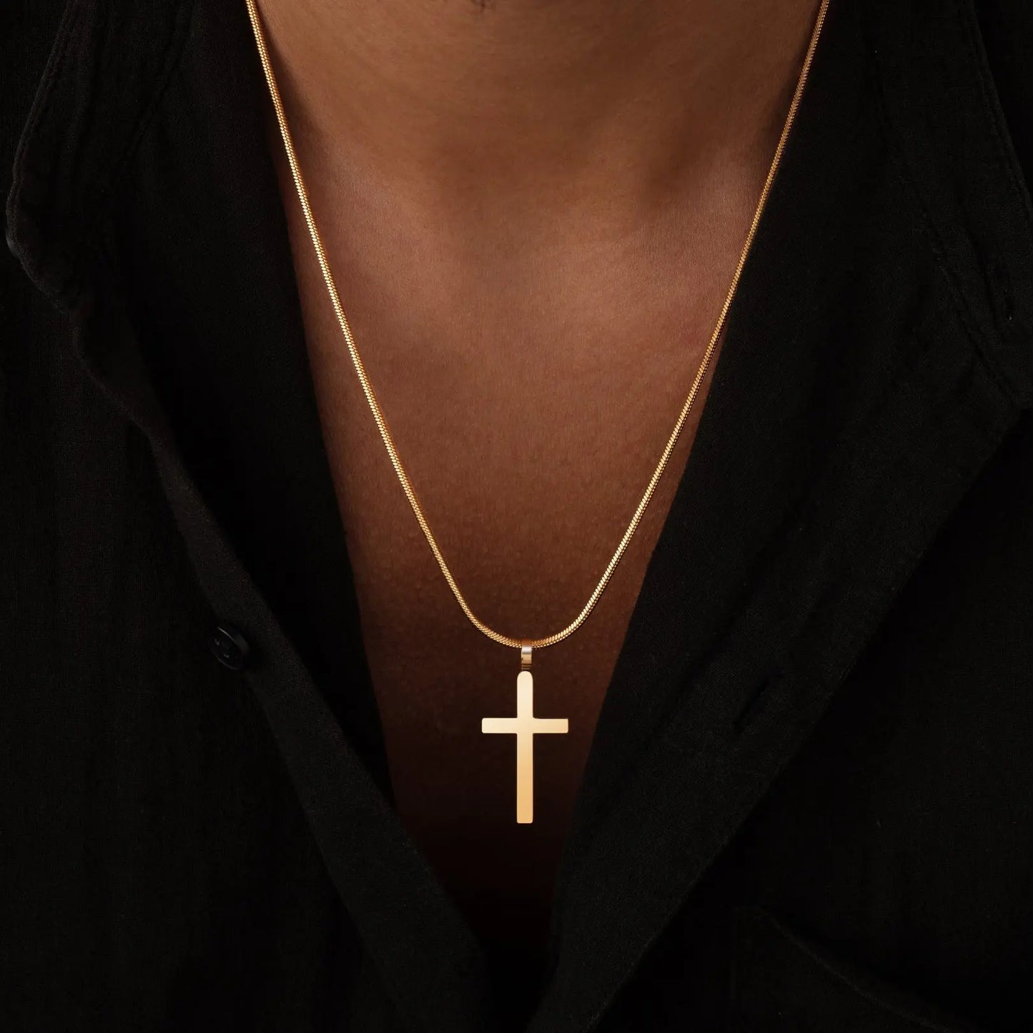 Classic Cross & Square Chain Sylvian Grant