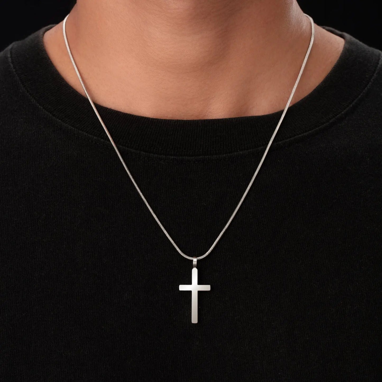 Classic Cross & Square Chain Sylvian Grant