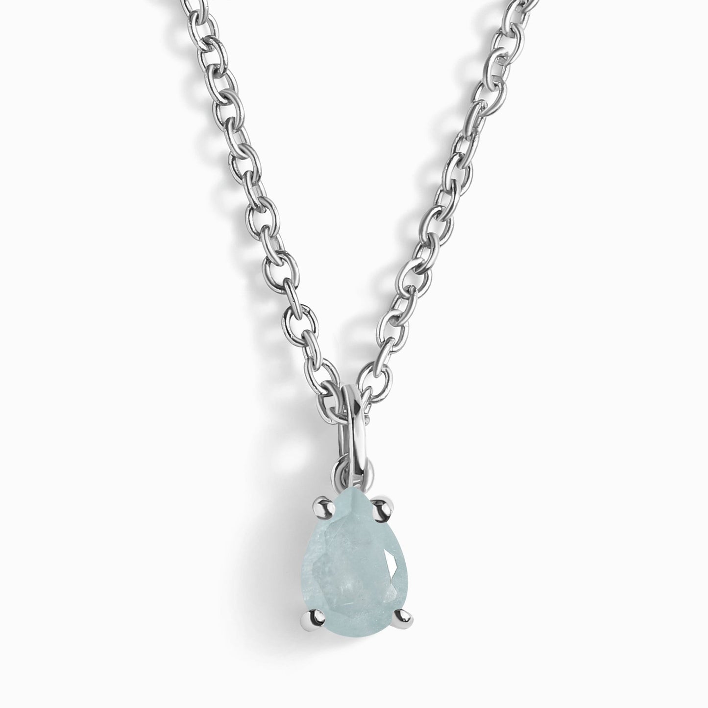 Aquamarine Necklace - Fearlessness Moon Magic
