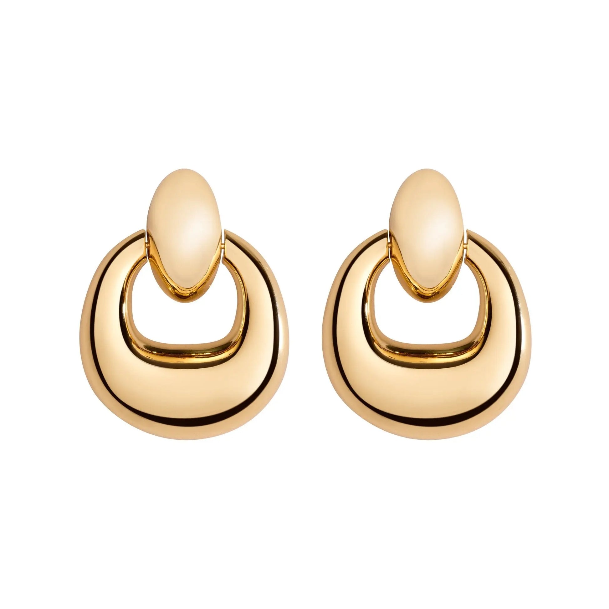 Door Knocker Earrings Joolz by Martha Calvo