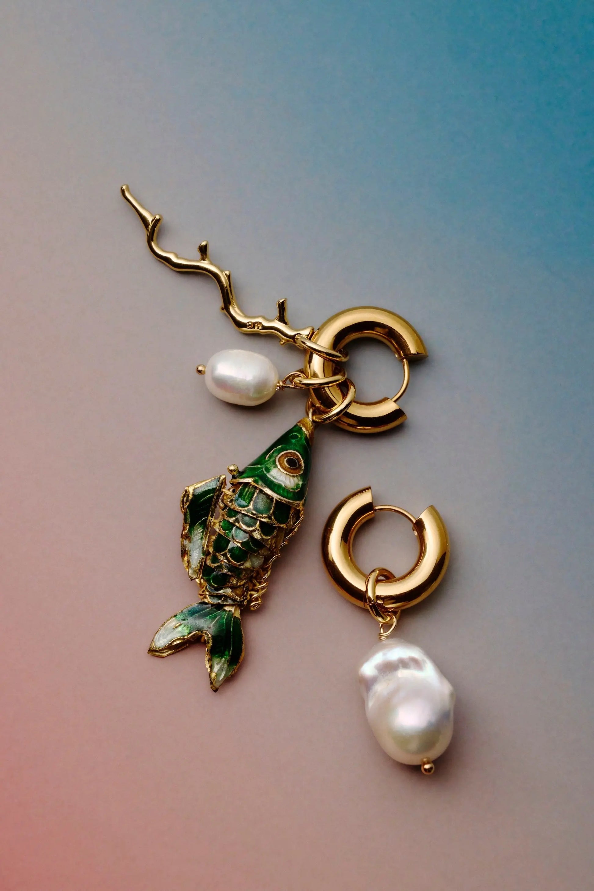 Barrier Earrings Joolz by Martha Calvo