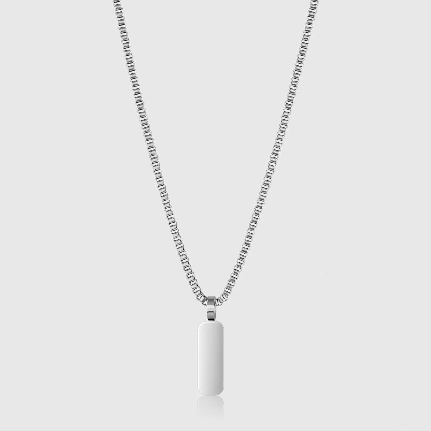 Minimal Pendant & Box Chain Sylvian Grant