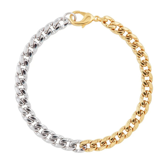 Two Tone Libre Necklace Joolz by Martha Calvo