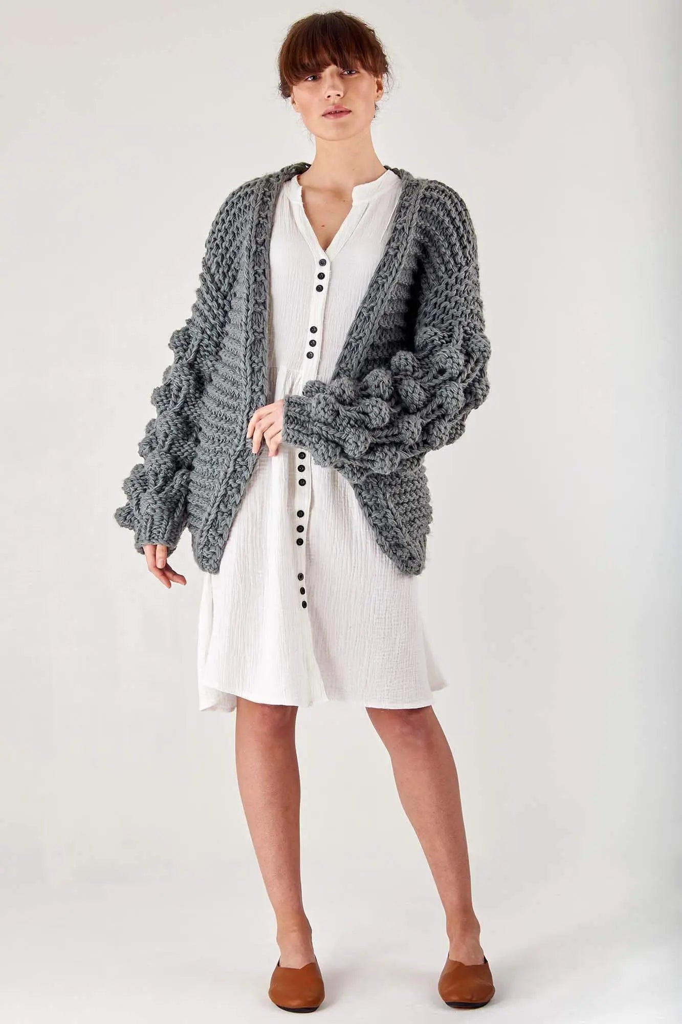 Super Chunky Knit Cardigan | Chunky Knit Sweater Gifts for Designers