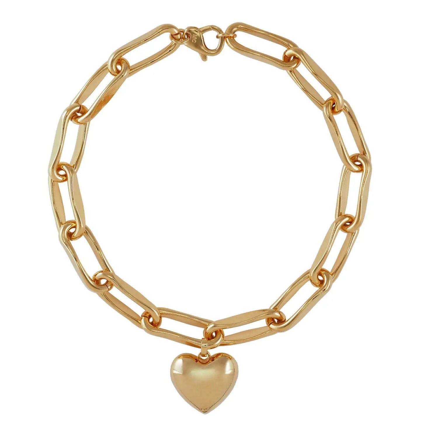 Heart Chain Necklace Joolz by Martha Calvo