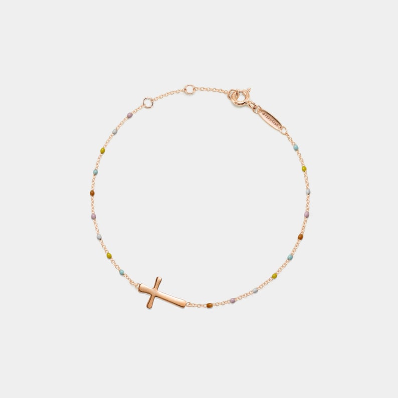 Cross Boho Color Bead Bracelet Starymagic