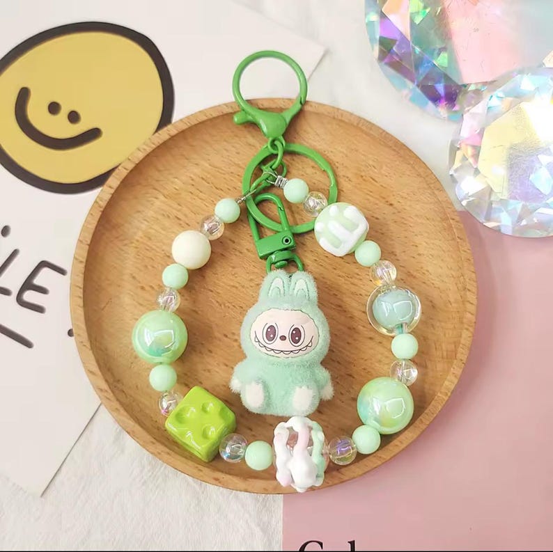 Labubu Keychain | Kawaii Monster Figure Charm Starymagic