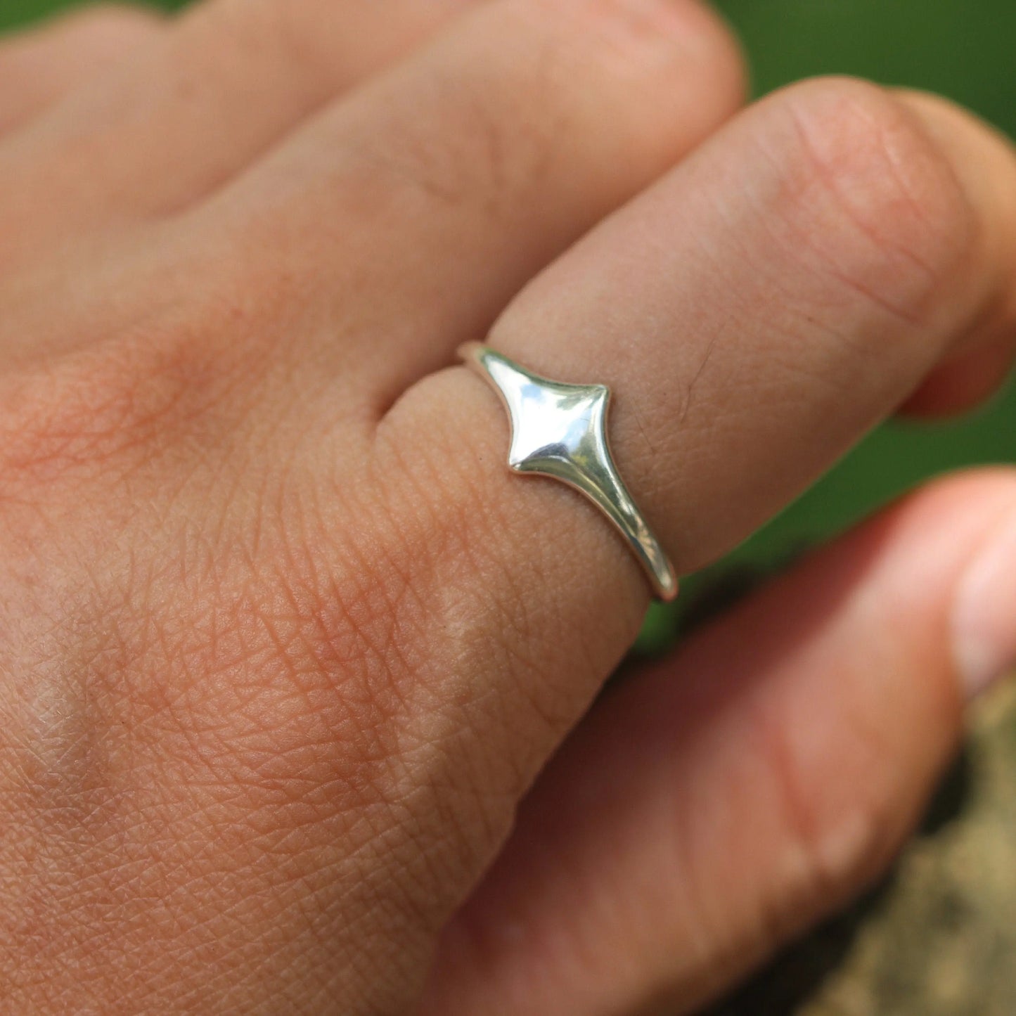 925 silver Jesus Cross ring Starymagic