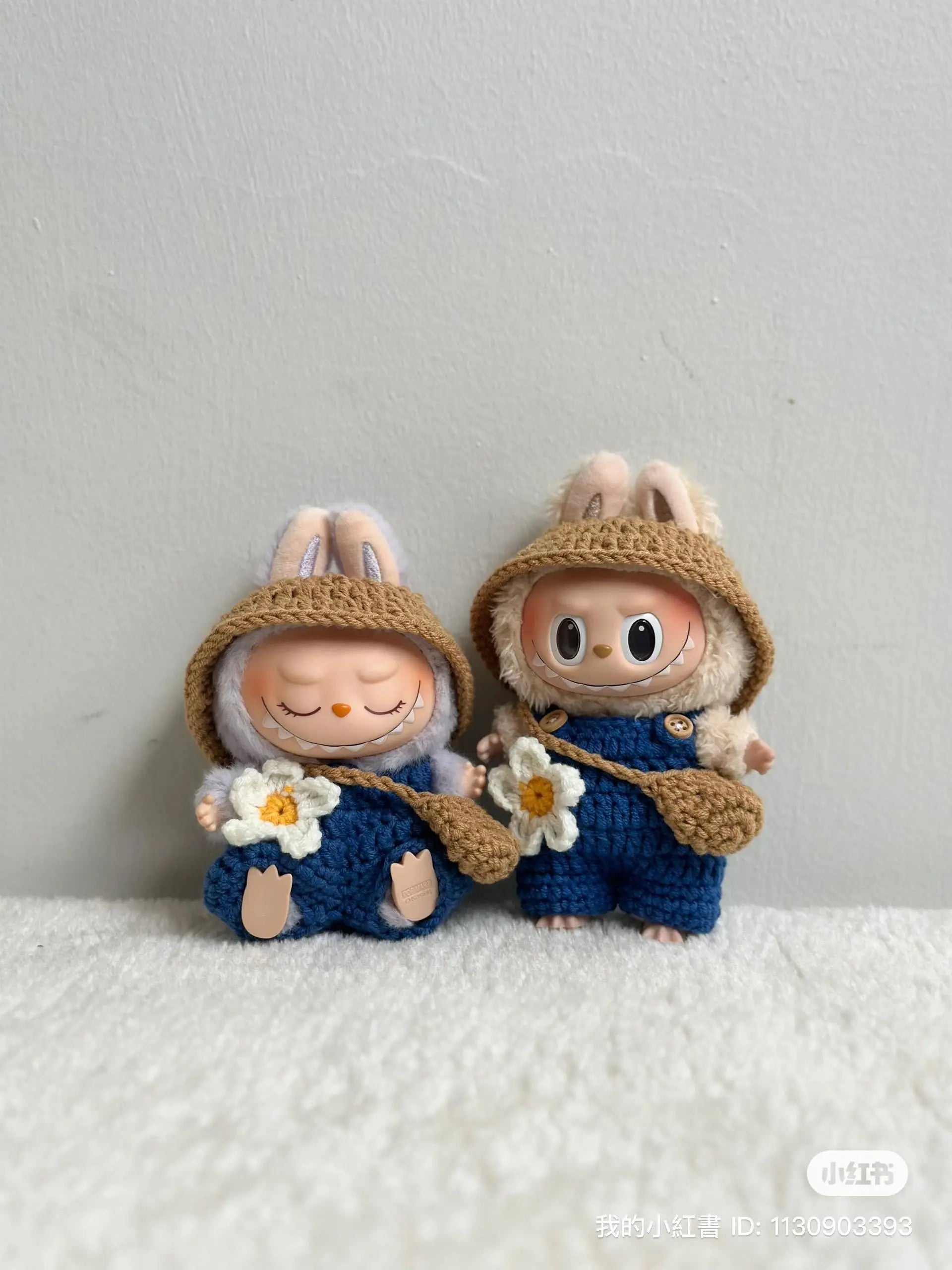 Crochet Pattern* The Monsters Fall in Wild Labubu Outfit V1 V2  PDF crochet pattern labubu outfit Starymagic