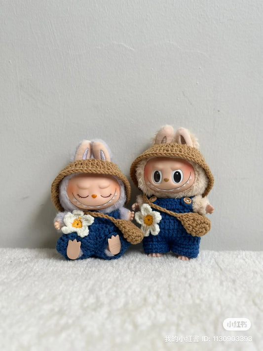 Crochet Pattern* The Monsters Fall in Wild Labubu Outfit V1 V2  PDF crochet pattern labubu outfit Starymagic