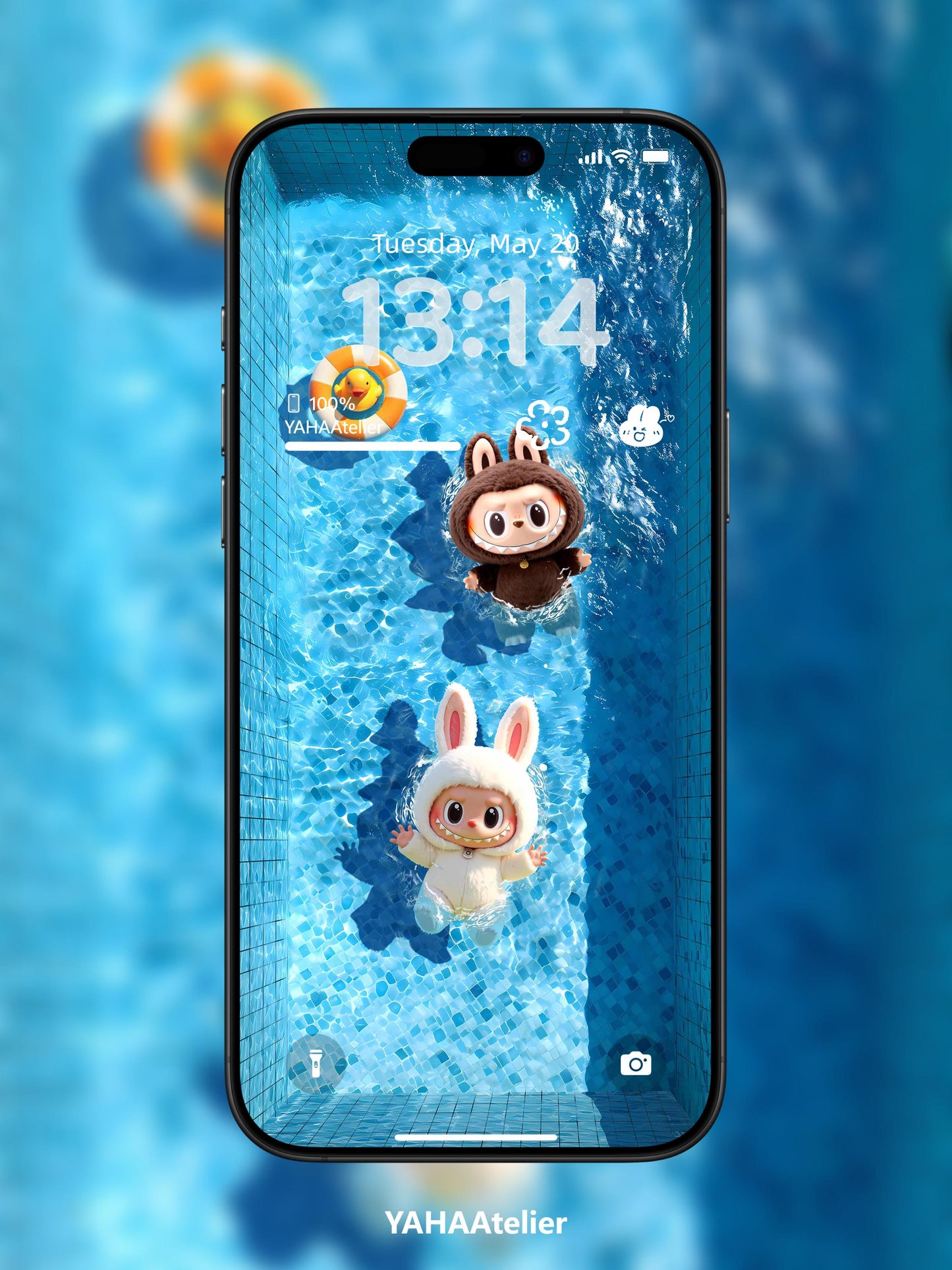 Labubu Forest Wallpaper Set #009 Starymagic