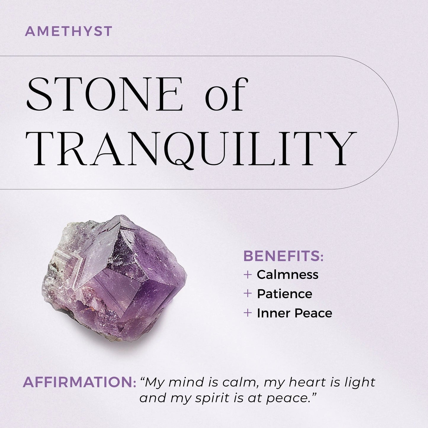 Amethyst Round Studs - February Birthstone Moon Magic