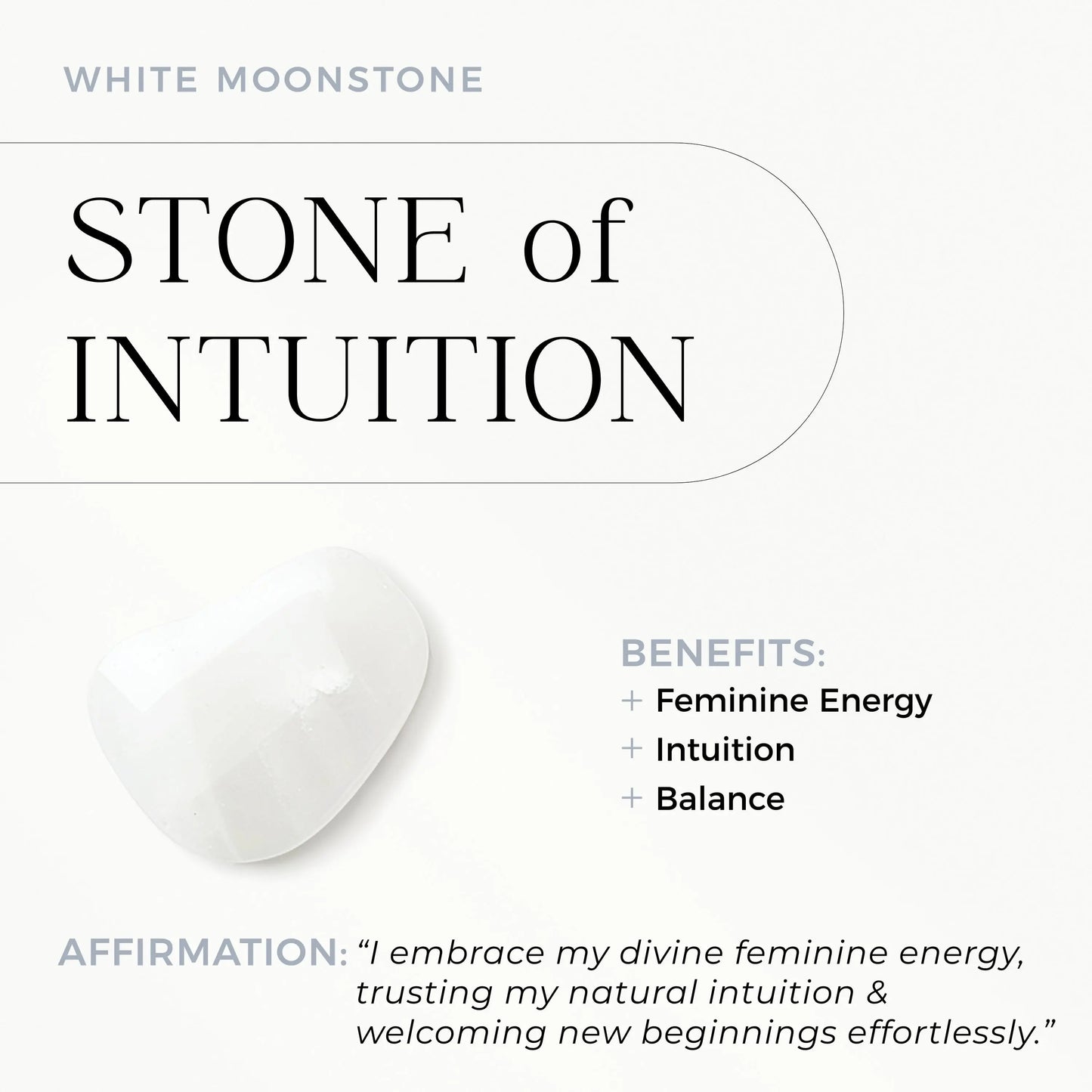 White Moonstone T-Lock Beads Necklace - Raise Your Vibrations Moon Magic