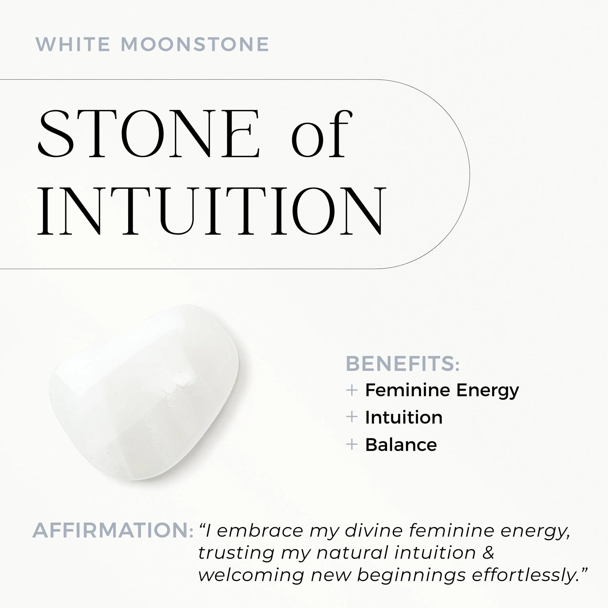 White Moonstone T-Lock Beads Necklace - Raise Your Vibrations Moon Magic