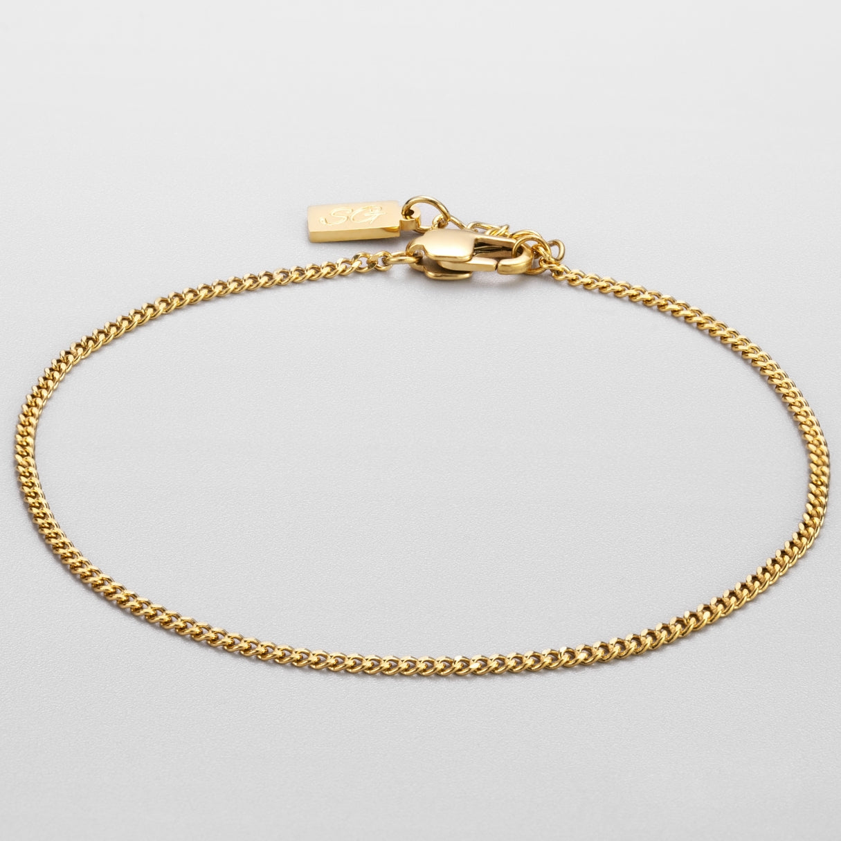 Minimal Curb Bracelet Sylvian Grant