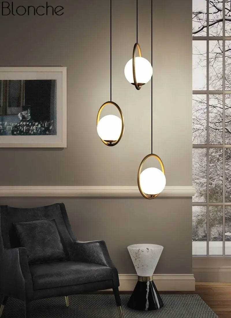 Modern Nordic Shaped Pendant Lights Gifts for Designers