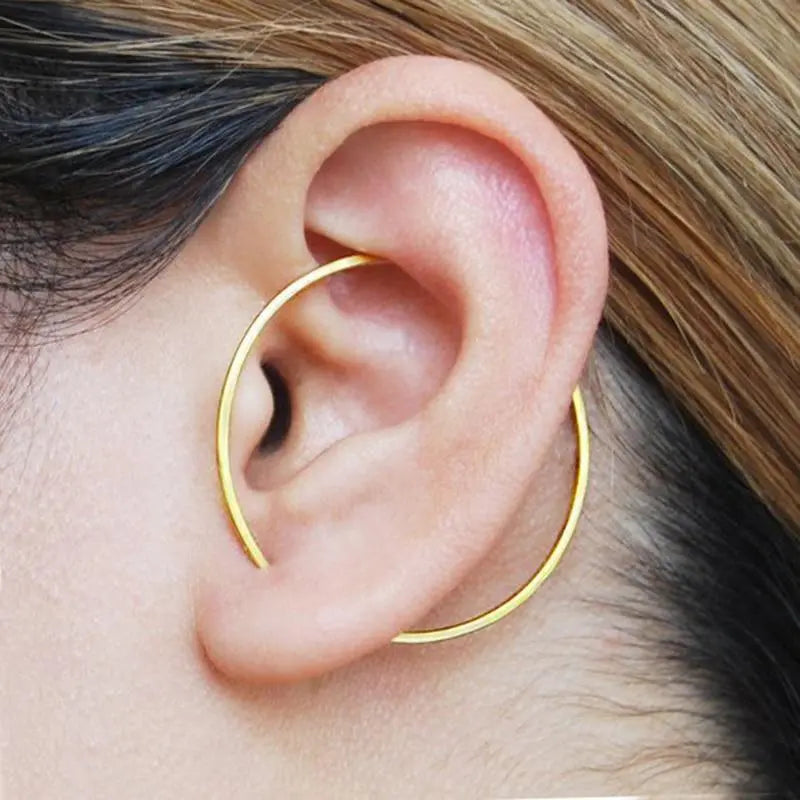 Minimalist Incomplete Circle Earring Gifts for Designers